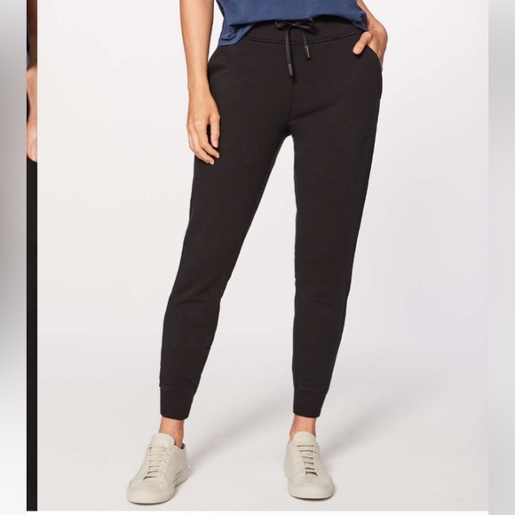 Lululemon Jogger Warm Down 28" Black 4 Pants - Picture 13 of 13